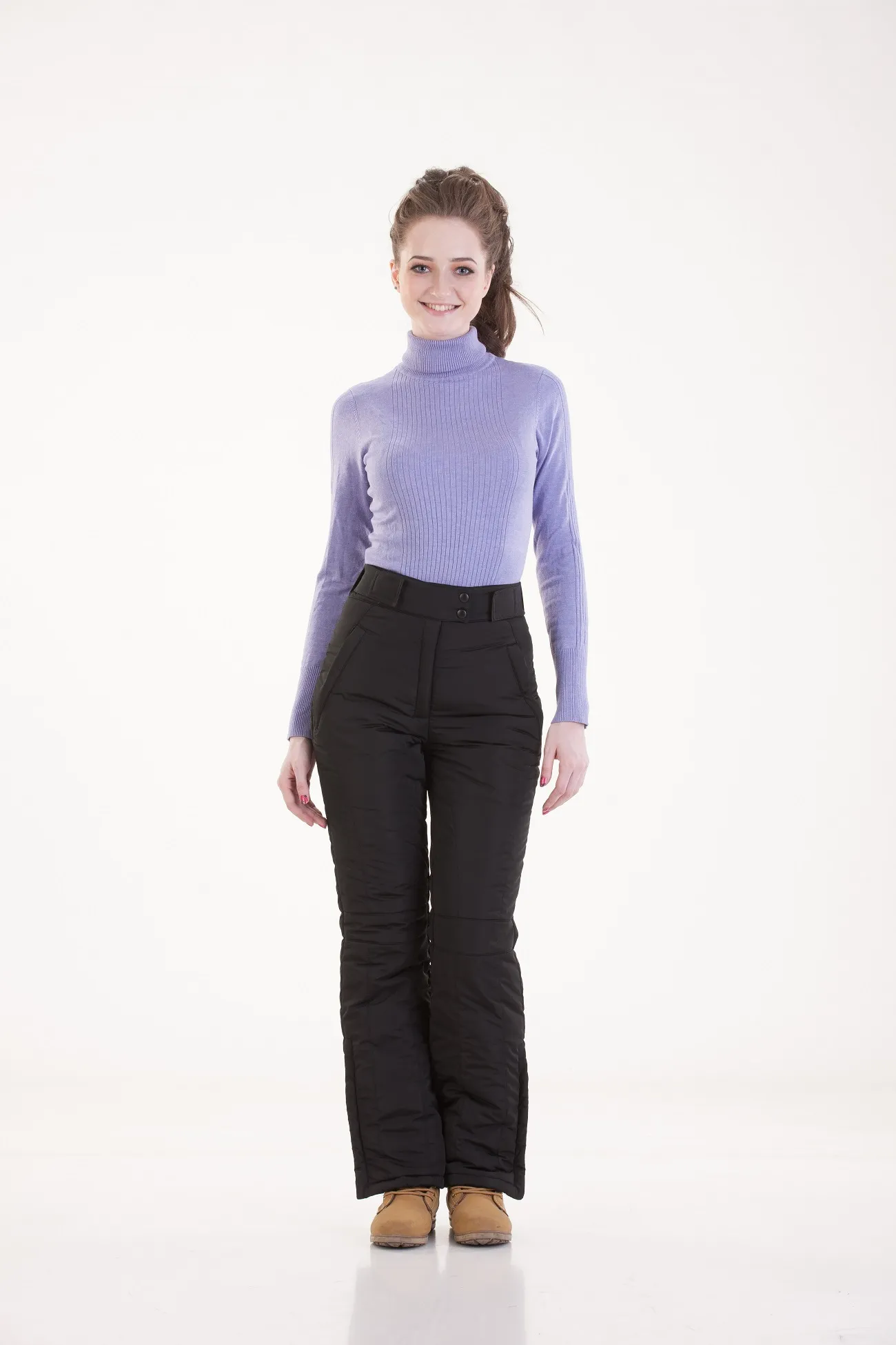 Брюки женские черный-min