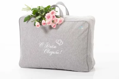 Подарочный набор С ДНЕМ СВАДЬБЫ БЕЛОСНЕЖНЫЙ