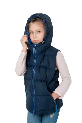 Жилет детский синий  (2)-min
