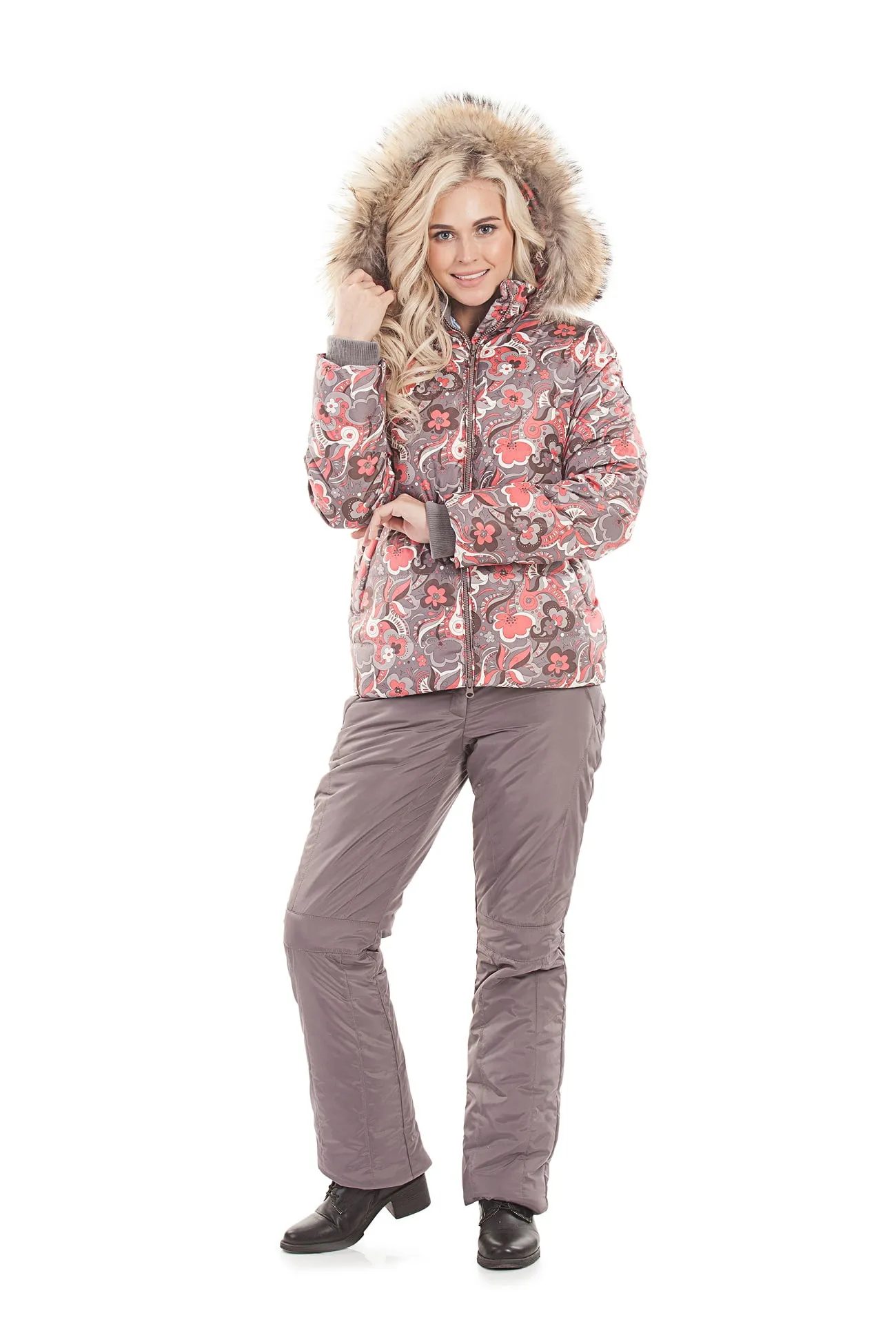 Костюм Яна Принткоричневый светлый  (1)-min