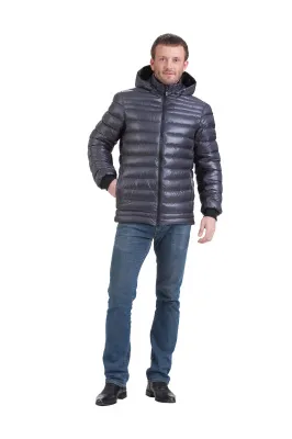 Честер с капюшоном графит