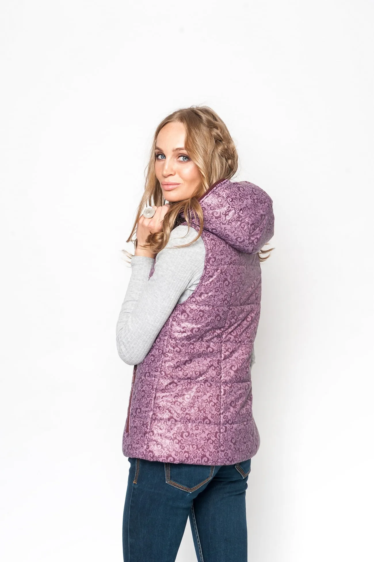 Жилет женский Белла принт (2)-min