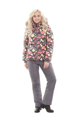 Костюм Яна принт серый