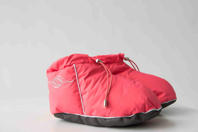 Ботиночки женские розовый-min