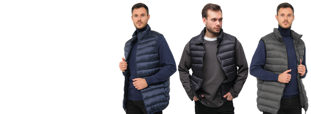 Пуховые жилеты 